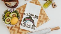 follow me fishers of men throw pillows for couch religious stocking stuffers for teens, Christian nursery decor girl baby girl baptism gifts