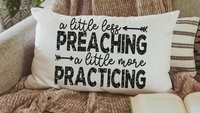 inspirational Christian lumbar throw pillows for couch religious decorative pillows for sofa, Bible study accessories, best gifts for her