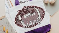 personalized powderpuff football tote bags with name, carolina blue school spirit bags for girls, cheer gifts for besties, cheerleader gifts
