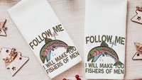 follow me fishers of men throw pillows for couch religious stocking stuffers for teens, Christian nursery decor girl baby girl baptism gifts