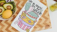 personalized moms kitchen towel for cooking party favors, custom name hand towel for gifting, baker gifts for her, home decor gift for women