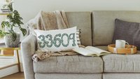 custom zip code pillow for couch, real estate agent gift, turquoise bandana print long pillow covers 12 x 20, country girl gifts, realtor