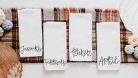months of the year hand towels for every season SET OF 12, cute kitchen towels for Christmas gifts for new homeowners, minimalist tea towels