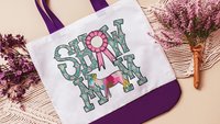 show mom goat tote bags for women, Boer goat farmers market bag, Kiko goat gifts for Mom, Oberhasli goat Christmas gifts for ladies, Alpine