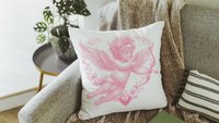baby pink cupid coquette Valentines throw pillow covers 18x18, Galentines day gifts for friends, Valentines day decorative pillows for girls