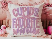 Personalized Cupid’s Favorite Valentine Throw Pillow, 18x18