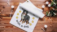 life is better with a dog tennis towels for women, tennis mom sweat towel with loop, unique dog mom gifts, best gifts for dog lovers, gym