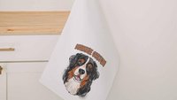 Personalized bernese dad golf towel dog gifts for men, Bernese mountain dog Fathers day gifts for golfers, golf stocking stuffers, golf dad
