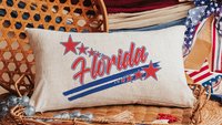 custom Texas pillow for couch, best gifts for her, long pillows for full beds, patriotic decor for home, Texas gifts for women, Texas dorm