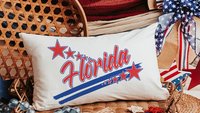 custom Texas pillow for couch, best gifts for her, long pillows for full beds, patriotic decor for home, Texas gifts for women, Texas dorm