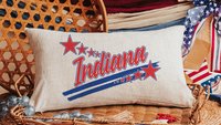 custom Texas pillow for couch, best gifts for her, long pillows for full beds, patriotic decor for home, Texas gifts for women, Texas dorm