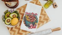 Born for the boil crawfish kitchen towels, Creole cooking crawfish boil Cajun kitchen decor, pinch the tail Louisiana gifts, Southern gifts