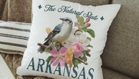 Michigan state bird throw pillows for couch floral Michigan state flower decorative pillows for sofa, Michigan gifts for women, real estate
