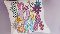 cute Indiana throw pillows for couch colorful accent pillows for dorm room, real estate agent gifts, realtor office decor, Indiana girl gift