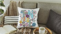 colorful Tennessee pillow for dorm, cute Tennessee gifts for her, real estate office decor, new realtor gifts, decorative pillows for couch