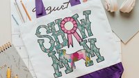 show mom goat tote bags for women, Boer goat farmers market bag, Kiko goat gifts for Mom, Oberhasli goat Christmas gifts for ladies, Alpine