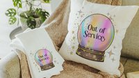 custom quote funny hand towels for bathroom, at least your mom thinks you're pretty crystal ball decor, sassy gift for best friends, snarky