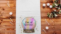 custom add a quote golf towel funny golf gifts for women, crystal ball bestie gifts for her, better not tell you golf accessories for teens
