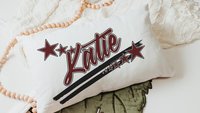 personalized gold stars name pillow for girls, lumbar decorative accent pillows for beds, 2026 high school graduation gifts for her, college