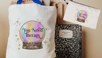 custom quote makeup bag for purse, crystal ball besties gift, nope funny wristlet for women, snarky gifts for friends, Easter basket stuffer