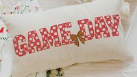 game day basketball throw pillows cute basketball gifts for girls basketball decor, carolina blue school spirit lumbar bed pillow for dorm