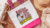 true crime and wine tote bags for women, true crime gifts for moms, funny tote for friends, best gifts for her, beach bag for girls trip