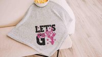 personalized lets go cheer blanket for girls with name, 2026 high school graduation gifts for teammates, 2026 senior night cheer gifts for