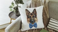 German Shepherd throw pillows for sofa, German Shepherd gifts, dog lover gift for women, shepherd decor, cute dog gifts for dog owners