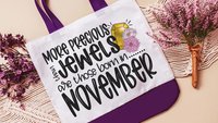 more precious than jewels Christian tote bag for women, Proverbs 3:15 wristlet bag, April gifts for daughter, April birthday gift for her