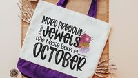 more precious than jewels Christian tote bag for women, Proverbs 3:15 wristlet bag, April gifts for daughter, April birthday gift for her