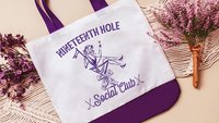 19th hole social club golf tote bag for cart, golf Mothers Day gift for golfers, golf mom era golf wristlet for women, sassy golf gifts for