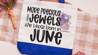 more precious than jewels Christian tote bag for women, Proverbs 3:15 wristlet bag, April gifts for daughter, April birthday gift for her
