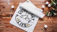 golf life golf towels with grommet, father in law fathers day gift for step dad, funny golf gifts for men, golf bag accessories golfer gifts