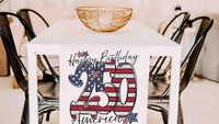 Happy birthday America placemats
