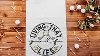 golf life golf towels with grommet, father in law fathers day gift for step dad, funny golf gifts for men, golf bag accessories golfer gifts