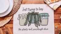 Sourdough placemats