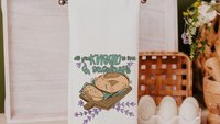 all you knead is love funny kitchen towels for women, bread baking gift for her, cute sourdough hand towels for wedding gift, baker girl
