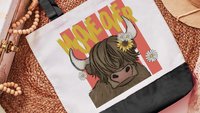 Bite me funny tote bag 