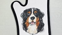 Bernese mountain dog table runner 