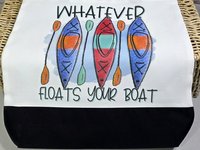 Whatever floats your boat tote bag