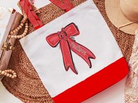 Personalized Carolina blue cheer coach tote bags for women, cheer squad gifts, name tote bag for teen girls, cheerleader gifts for girls