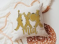 CapableByDesign personalized band throw pillow