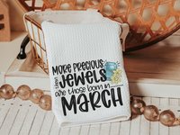 CapableByDesign more precious than jewels throw pillows and towels