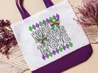 CapableByDesign Mardi Gras Krewe tote bags