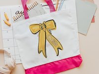 Personalized Carolina blue cheer coach tote bags for women, cheer squad gifts, name tote bag for teen girls, cheerleader gifts for girls