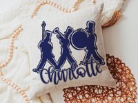 CapableByDesign personalized band throw pillow