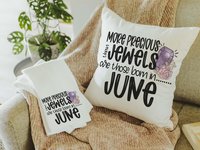 CapableByDesign more precious than jewels throw pillows and towels