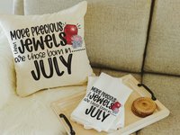 CapableByDesign more precious than jewels throw pillows and towels
