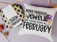 CapableByDesign more precious than jewels throw pillows and towels