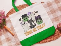 CapableByDesign Halloween friends trick or treat bags